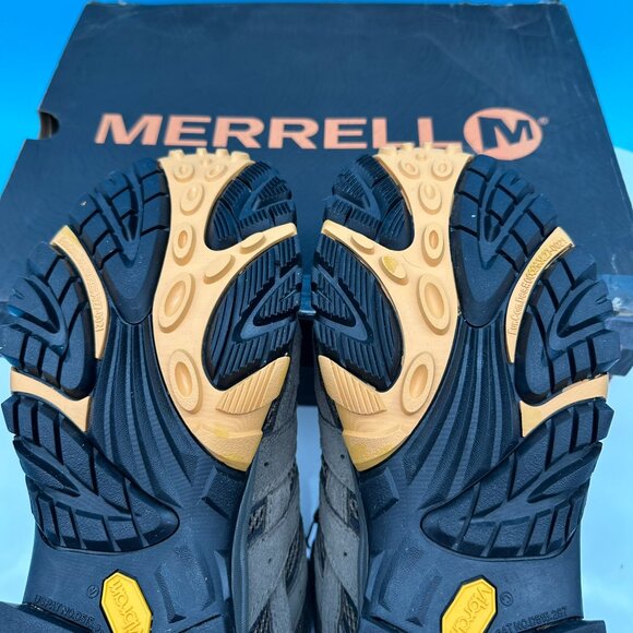 Merrell Men's Moab 2 J06045 Ventilator Mid Hiking Work Boots, Size 11.5, Walnut - Picture 10 of 13